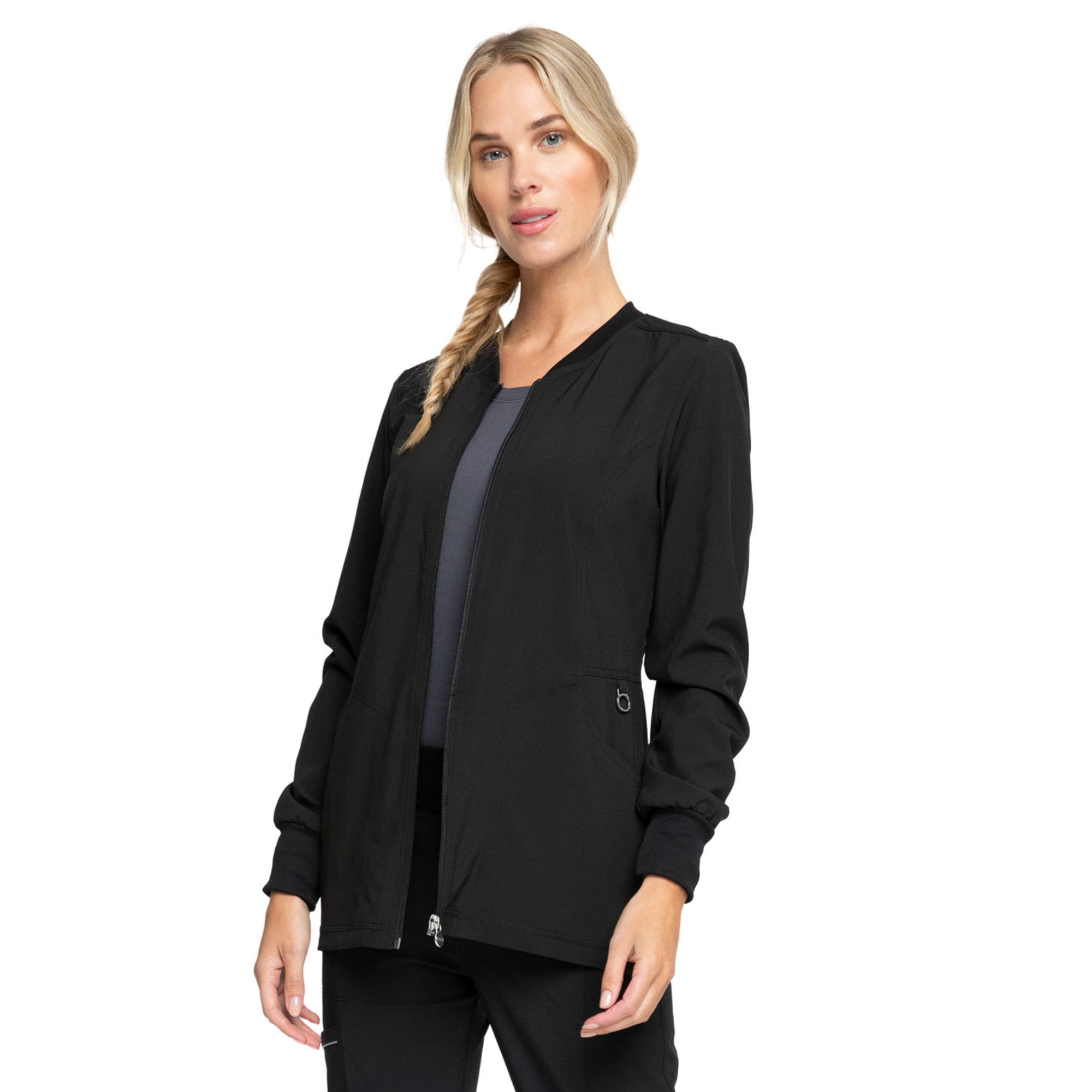 Cherokee infinity scrub jacket on sale